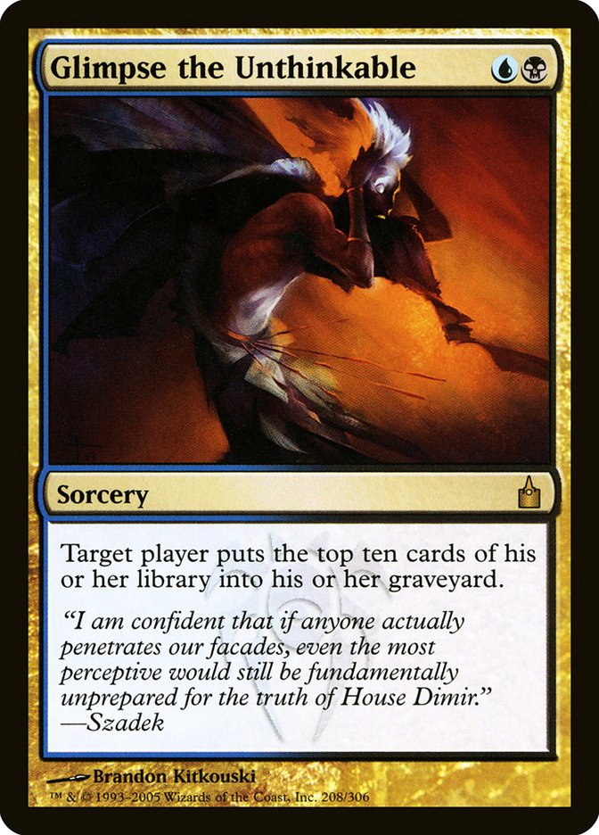 Glimpse the Unthinkable [Ravnica: City of Guilds] | Gamer Loot