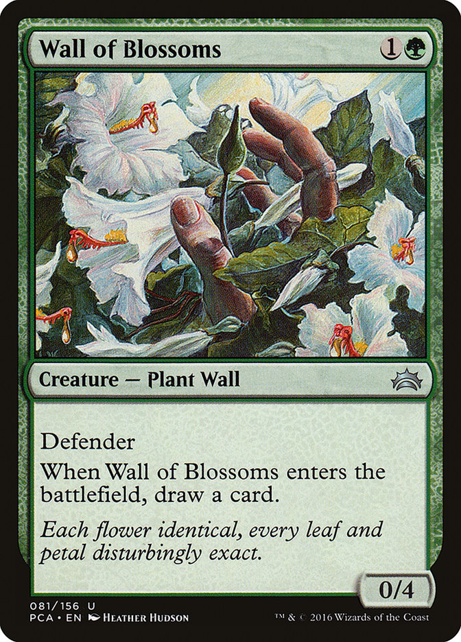 Wall of Blossoms [Planechase Anthology] | Gamer Loot