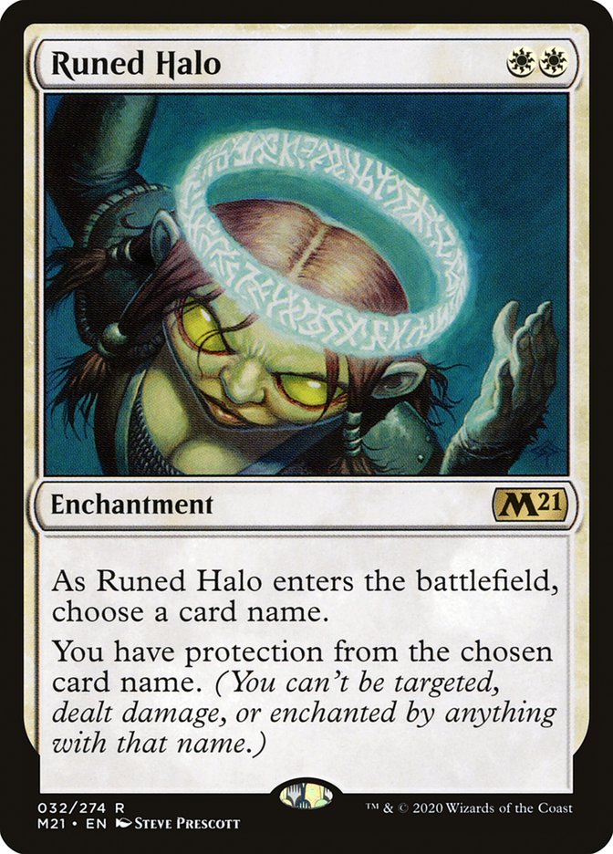 Runed Halo [Core Set 2021] | Gamer Loot