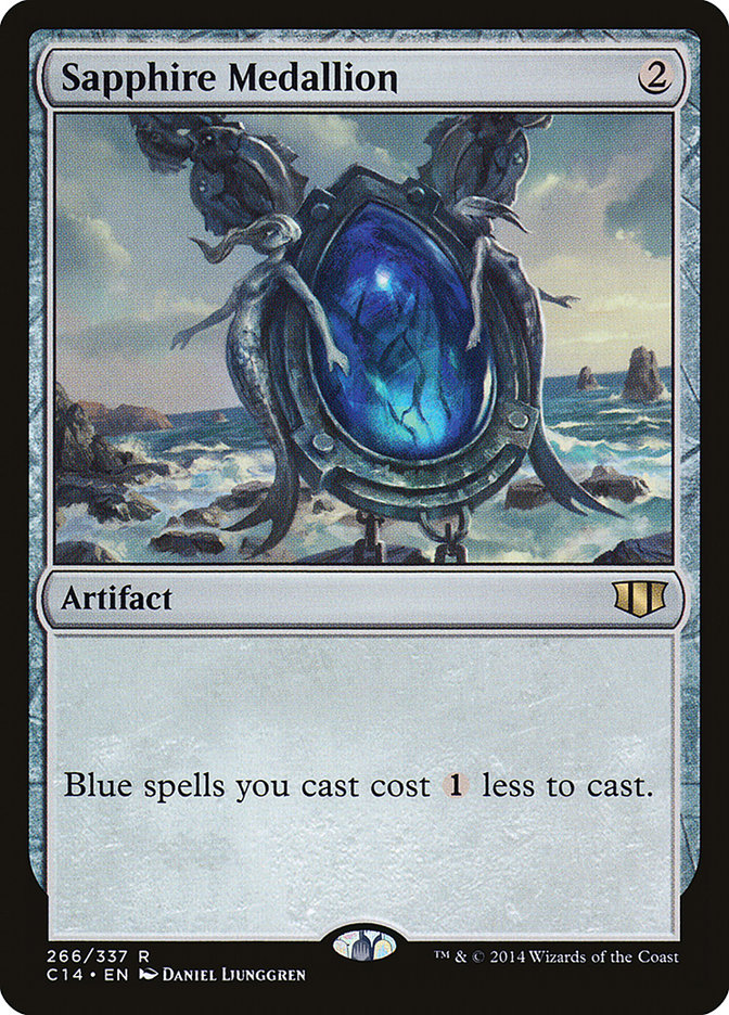 Sapphire Medallion [Commander 2014] | Gamer Loot