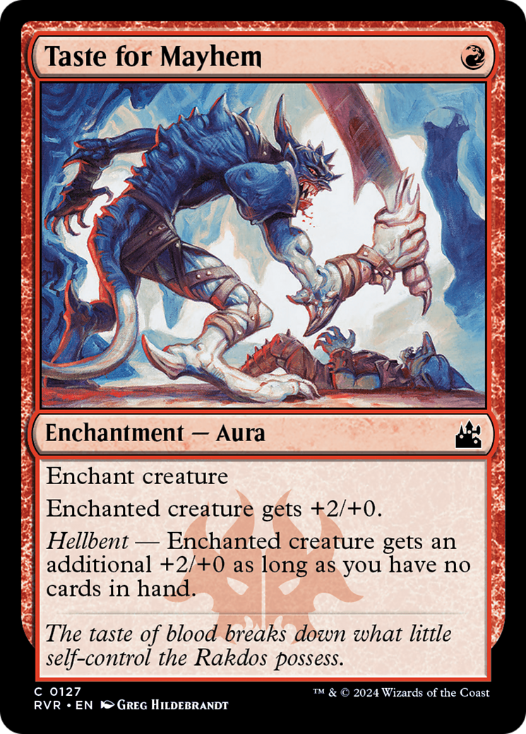 Taste for Mayhem [Ravnica Remastered] | Gamer Loot