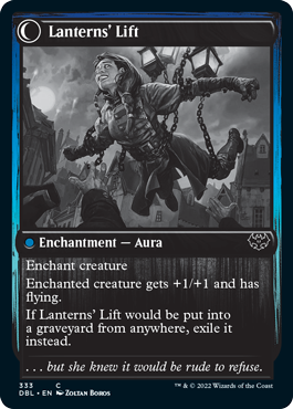 Lantern Bearer // Lanterns' Lift [Innistrad: Double Feature] | Gamer Loot