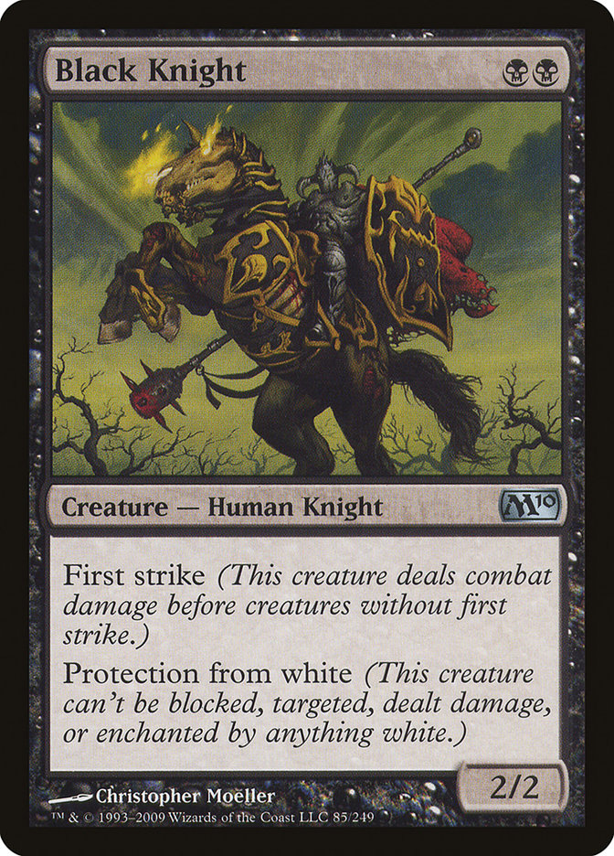 Black Knight [Magic 2010] | Gamer Loot