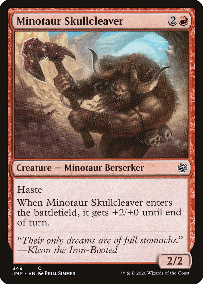 Minotaur Skullcleaver [Jumpstart] | Gamer Loot