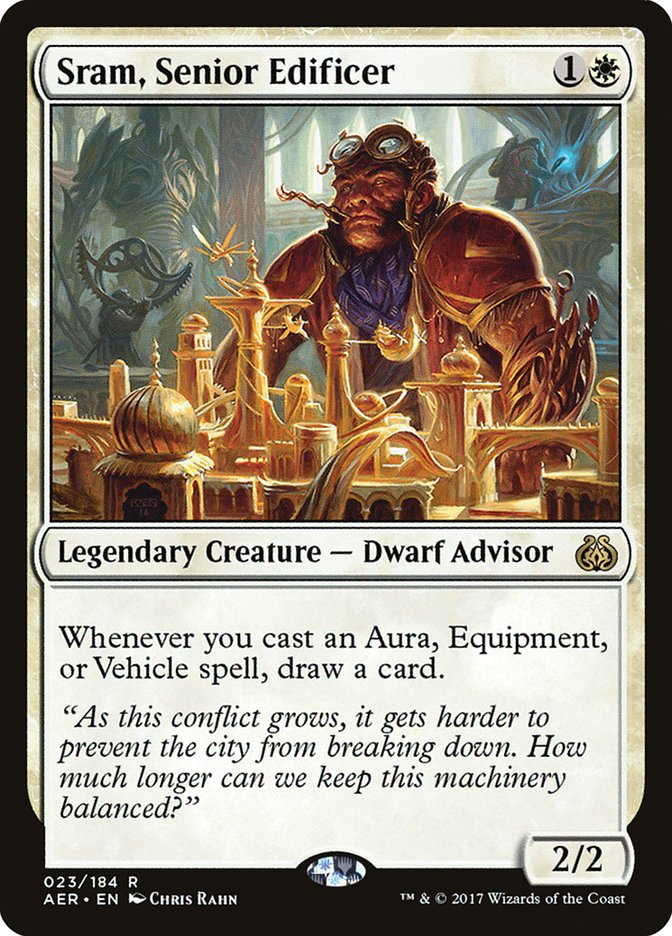 Sram, Senior Edificer [Aether Revolt] | Gamer Loot