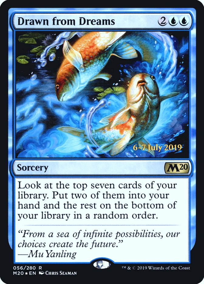 Drawn from Dreams  [Core Set 2020 Prerelease Promos] | Gamer Loot