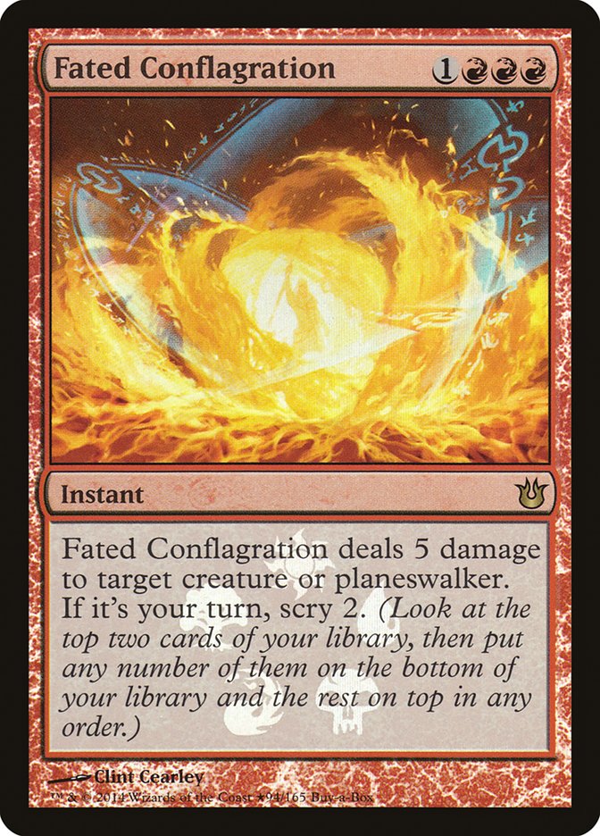 Fated Conflagration (Buy-A-Box) [Born of the Gods Promos] | Gamer Loot