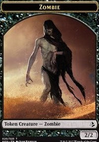 Zombie // Trueheart Duelist Token [Amonkhet Tokens] | Gamer Loot