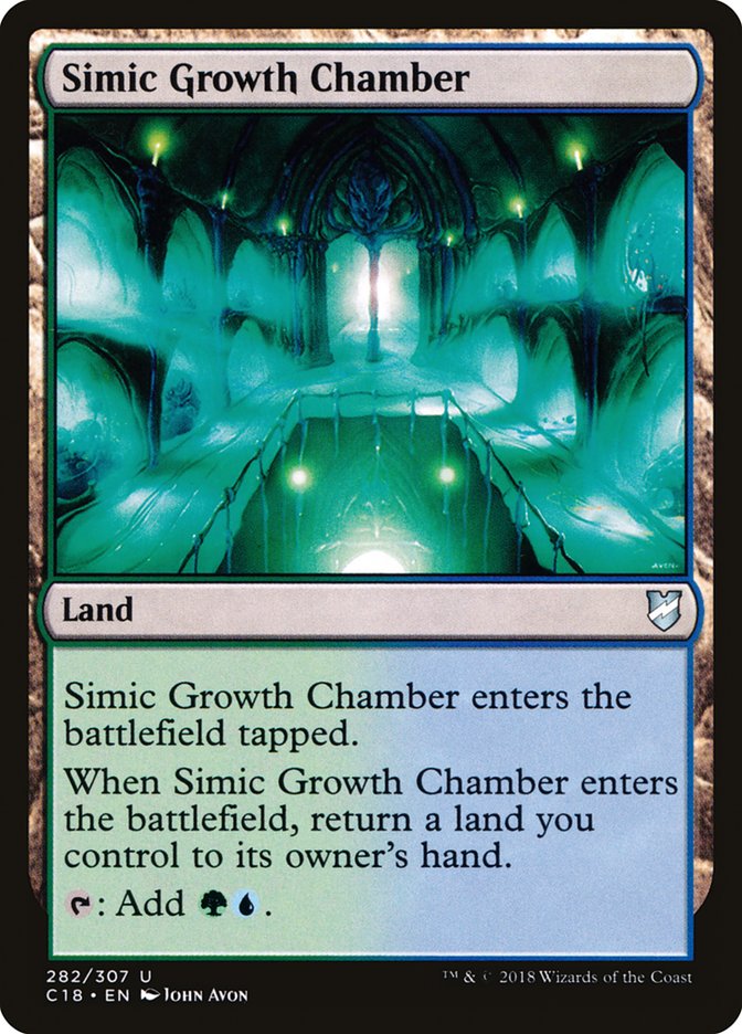 Simic Growth Chamber [Commander 2018] | Gamer Loot