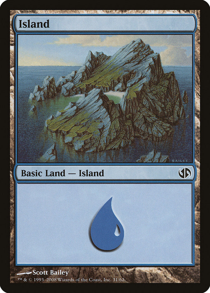 Island (31) [Duel Decks: Jace vs. Chandra] | Gamer Loot