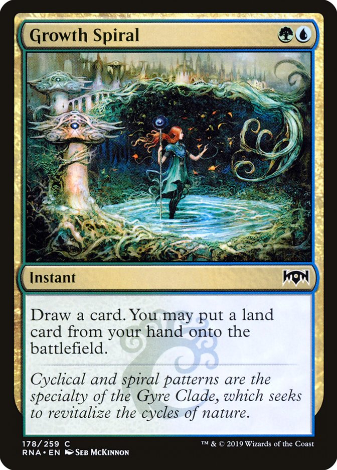 Growth Spiral [Ravnica Allegiance] | Gamer Loot