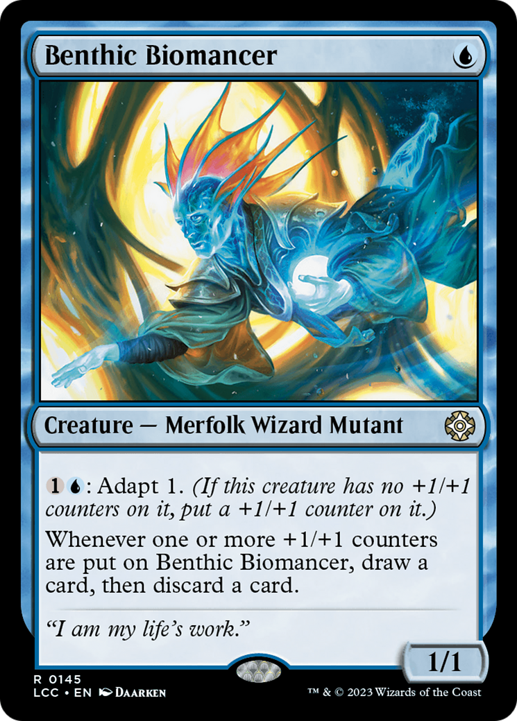 Benthic Biomancer [The Lost Caverns of Ixalan Commander] | Gamer Loot