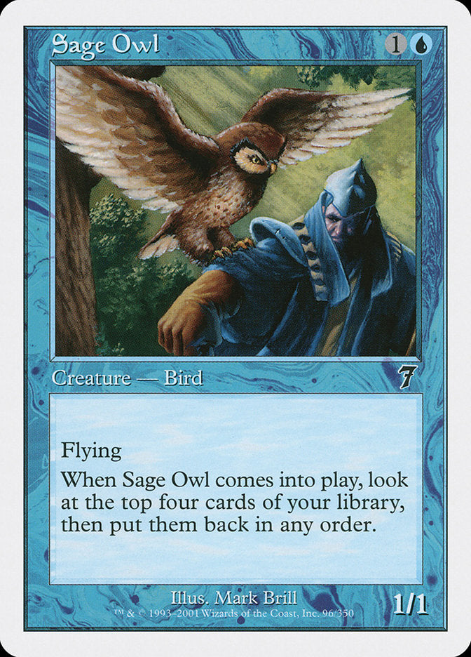 Sage Owl [Seventh Edition] | Gamer Loot