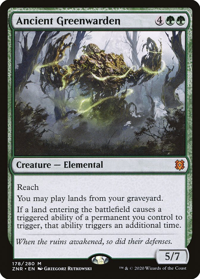 Ancient Greenwarden [Zendikar Rising] | Gamer Loot