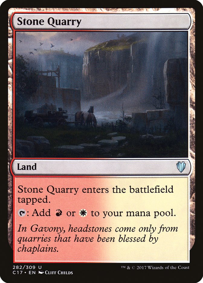 Stone Quarry [Commander 2017] | Gamer Loot