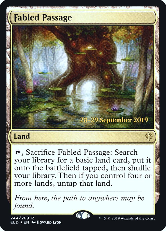 Fabled Passage  [Throne of Eldraine Prerelease Promos] | Gamer Loot