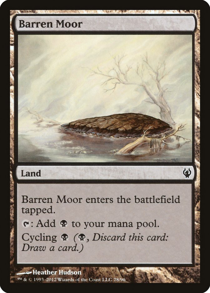 Barren Moor [Duel Decks: Izzet vs. Golgari] | Gamer Loot