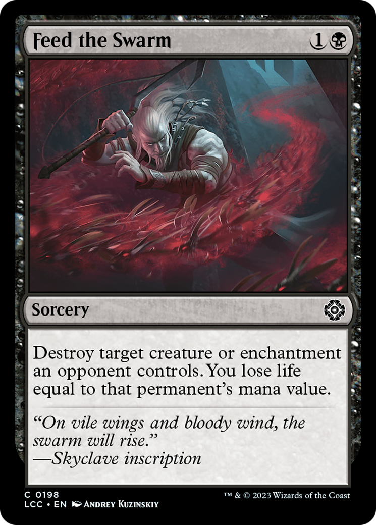 Feed the Swarm [The Lost Caverns of Ixalan Commander] | Gamer Loot