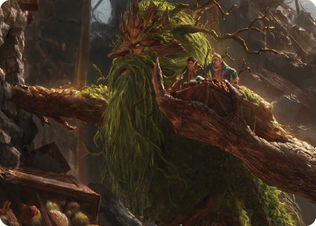 Treebeard, Gracious Host Art Card [The Lord of the Rings: Tales of Middle-earth Art Series] | Gamer Loot