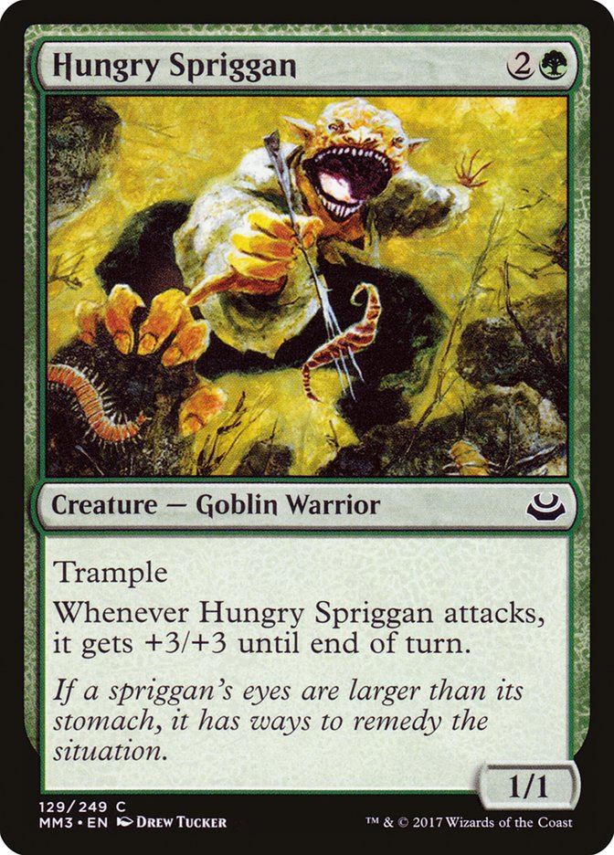 Hungry Spriggan [Modern Masters 2017] | Gamer Loot