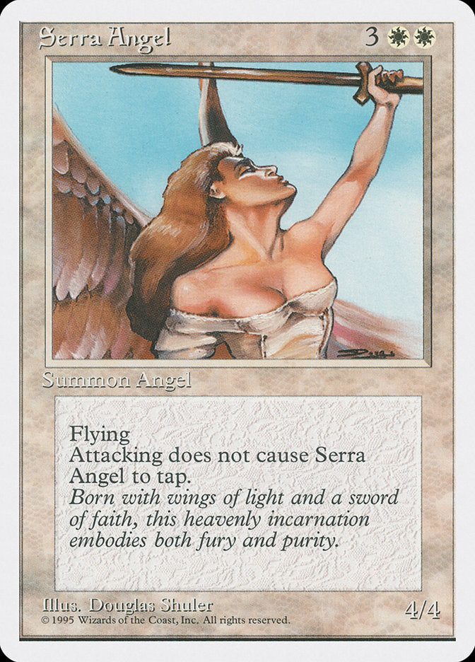 Serra Angel [Fourth Edition] | Gamer Loot