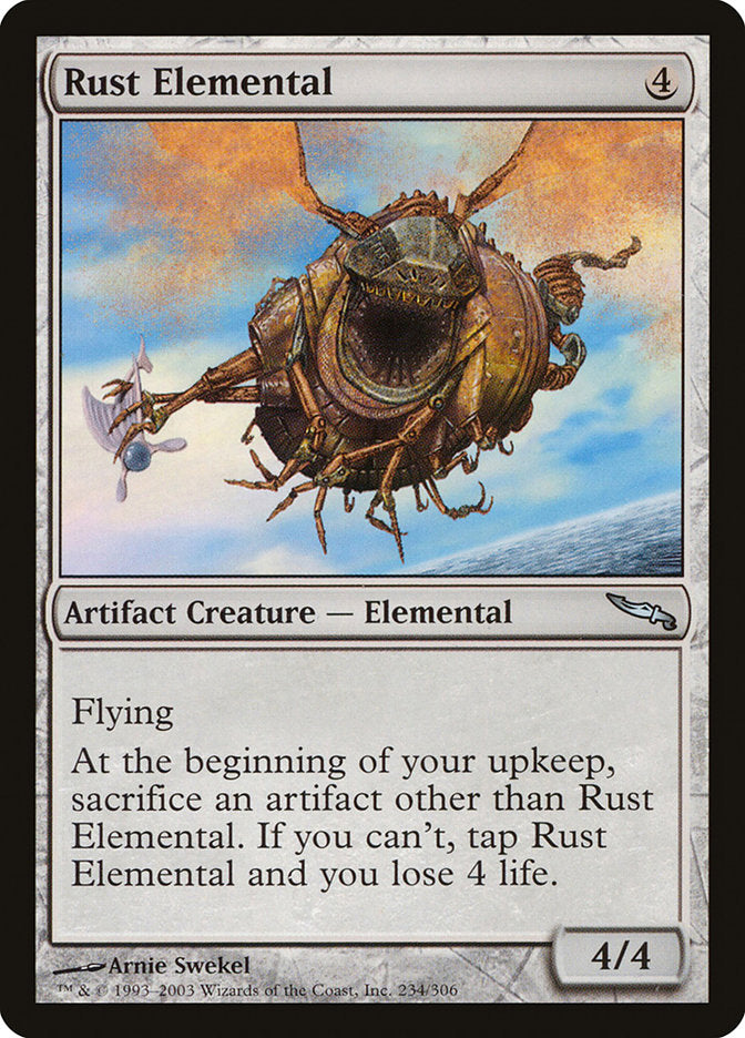 Rust Elemental [Mirrodin] | Gamer Loot