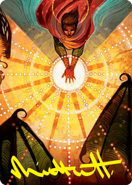 Grapeshot Art Card (Gold-Stamped Signature) [Strixhaven: School of Mages Art Series] | Gamer Loot