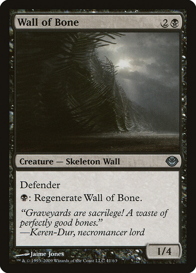 Wall of Bone [Duel Decks: Garruk vs. Liliana] | Gamer Loot