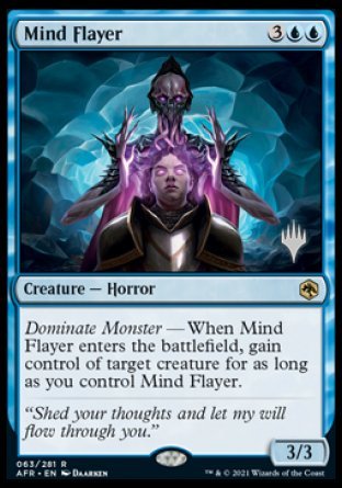 Mind Flayer (Promo Pack) [Dungeons & Dragons: Adventures in the Forgotten Realms Promos] | Gamer Loot