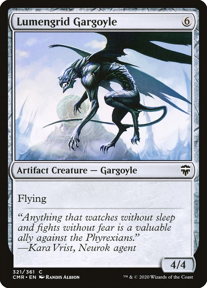 Lumengrid Gargoyle [Commander Legends] | Gamer Loot