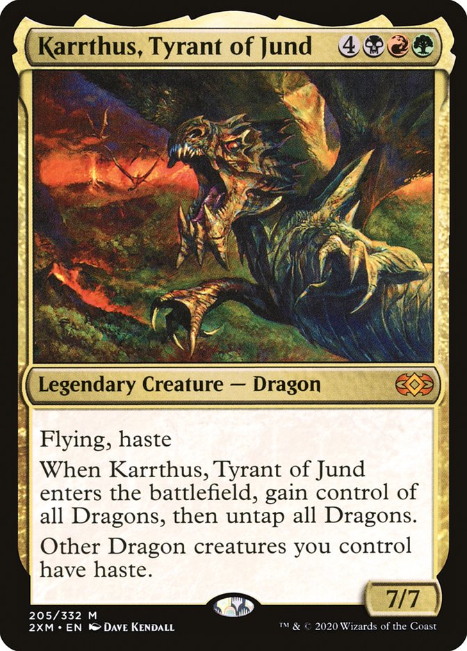 Karrthus, Tyrant of Jund [Double Masters] | Gamer Loot