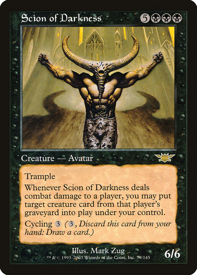 Scion of Darkness [Legions] | Gamer Loot