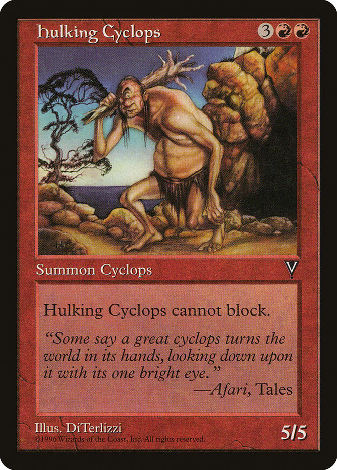 Hulking Cyclops [Visions] | Gamer Loot