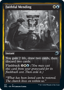 Faithful Mending [Innistrad: Double Feature] | Gamer Loot