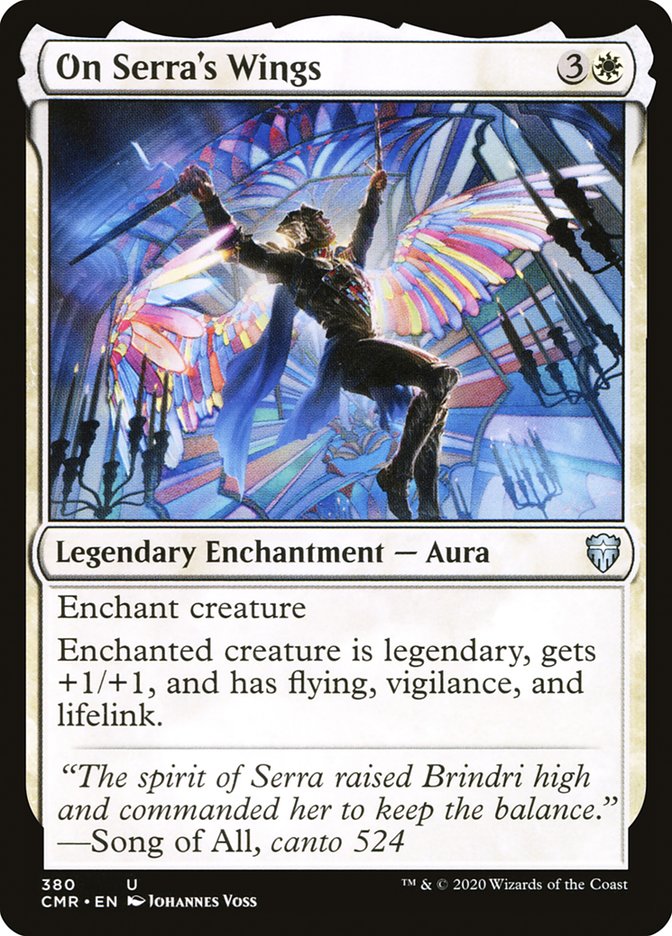 On Serra's Wings [Commander Legends] | Gamer Loot