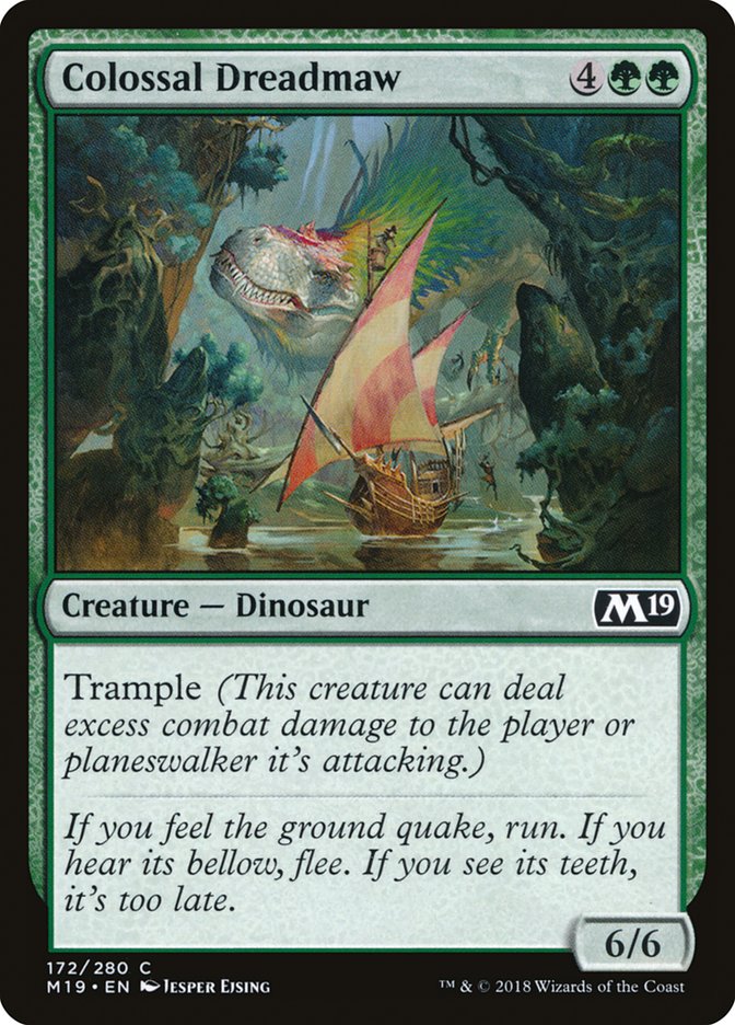 Colossal Dreadmaw [Core Set 2019] | Gamer Loot