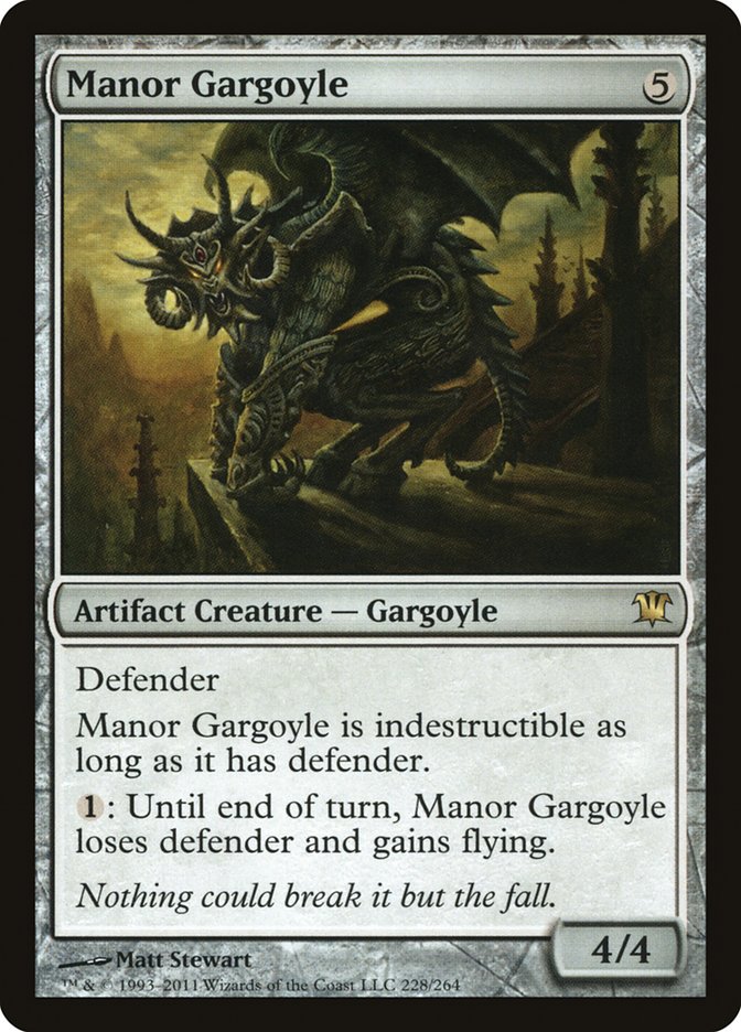 Manor Gargoyle [Innistrad] | Gamer Loot