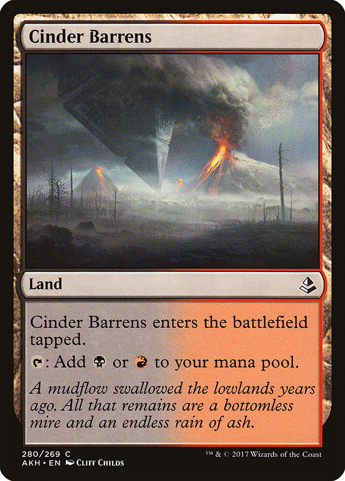 Cinder Barrens [Amonkhet] | Gamer Loot