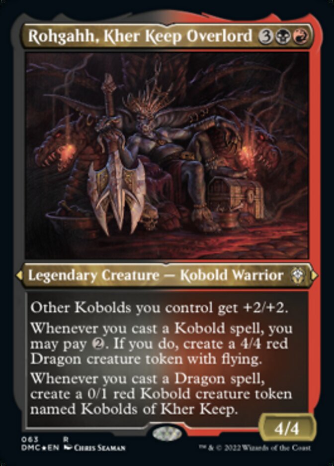 Rohgahh, Kher Keep Overlord (Foil Etched) [Dominaria United Commander] | Gamer Loot