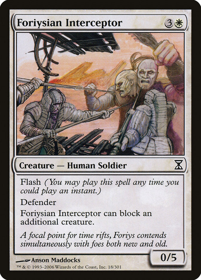 Foriysian Interceptor [Time Spiral] | Gamer Loot