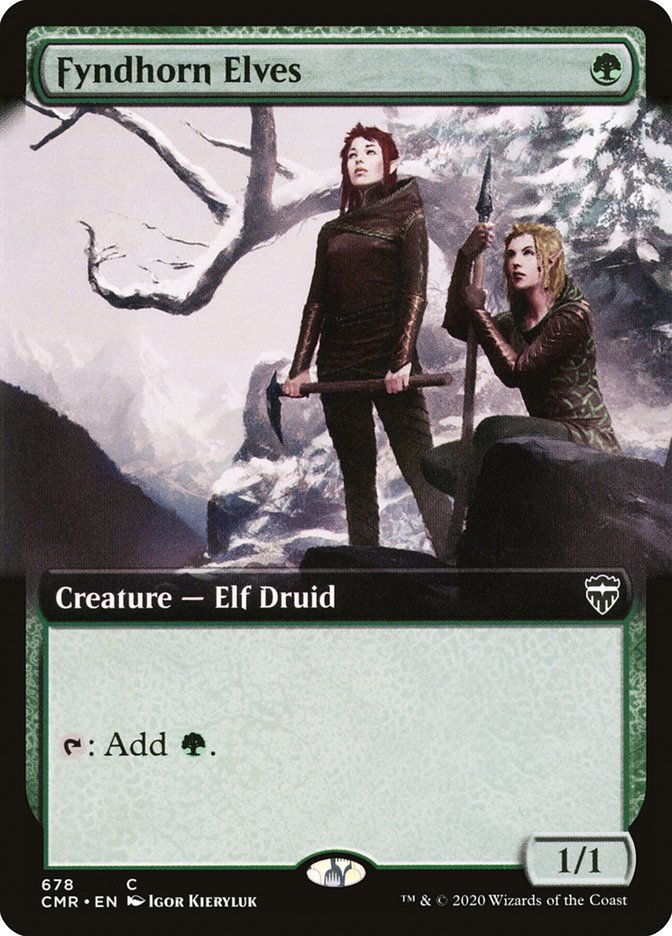 Fyndhorn Elves (Extended) [Commander Legends] | Gamer Loot