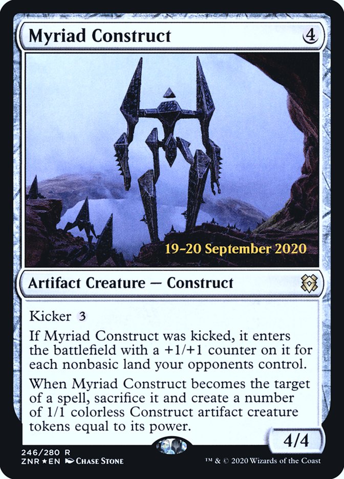 Myriad Construct [Zendikar Rising Prerelease Promos] | Gamer Loot