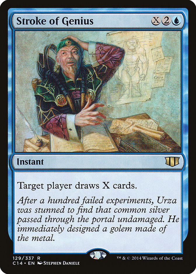 Stroke of Genius [Commander 2014] | Gamer Loot
