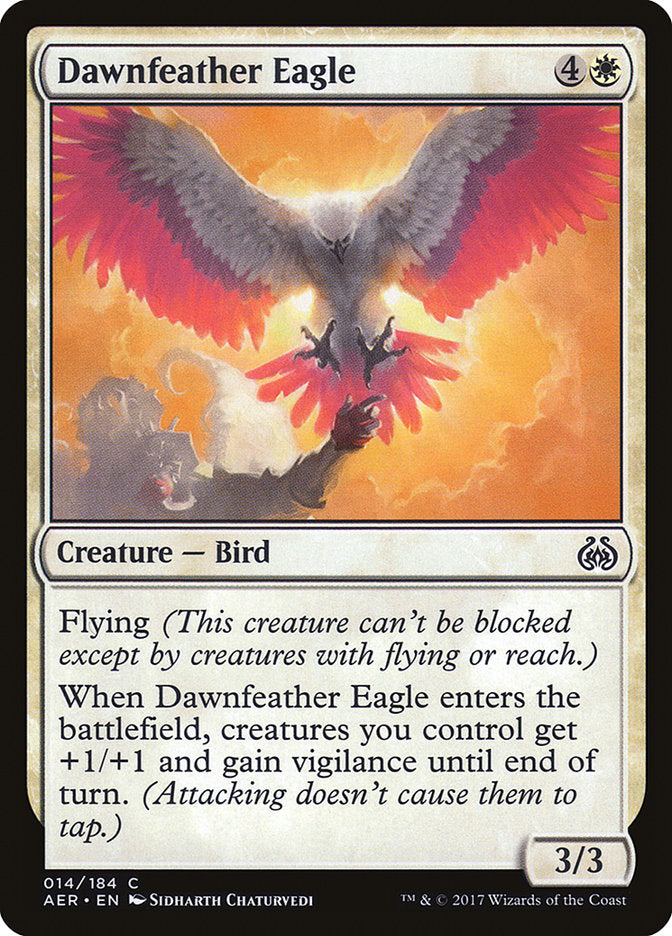 Dawnfeather Eagle (Intro Pack) [Aether Revolt Promos] | Gamer Loot