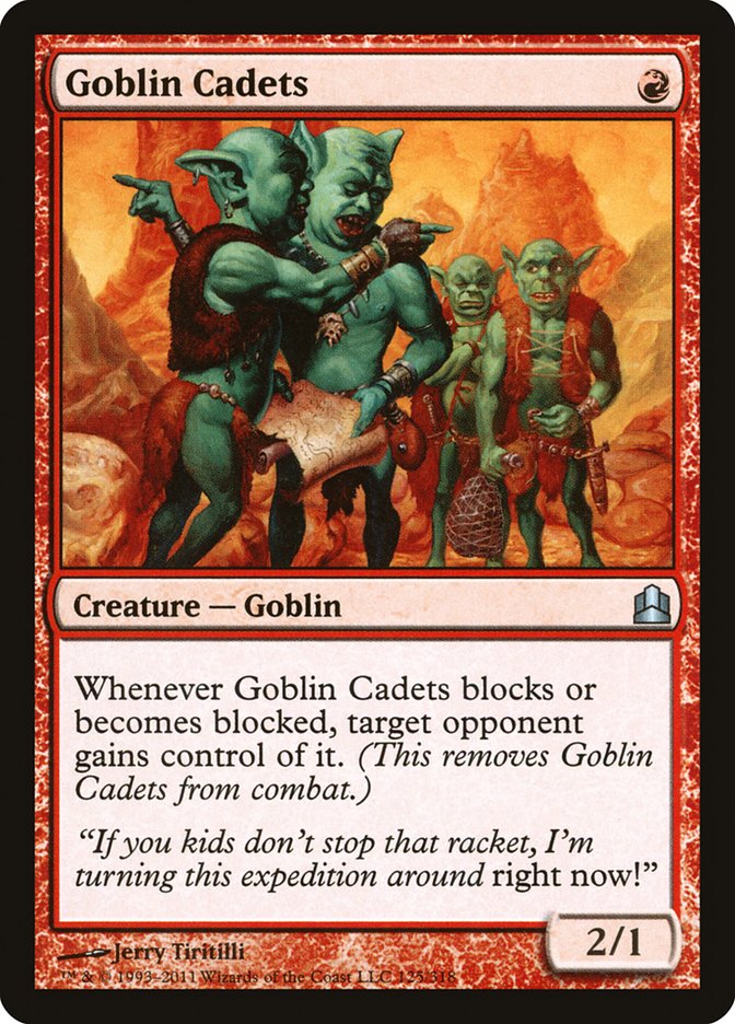 Goblin Cadets [Commander 2011] | Gamer Loot