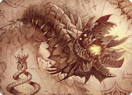 Wurmcoil Engine Art Card [The Brothers' War Art Series] | Gamer Loot