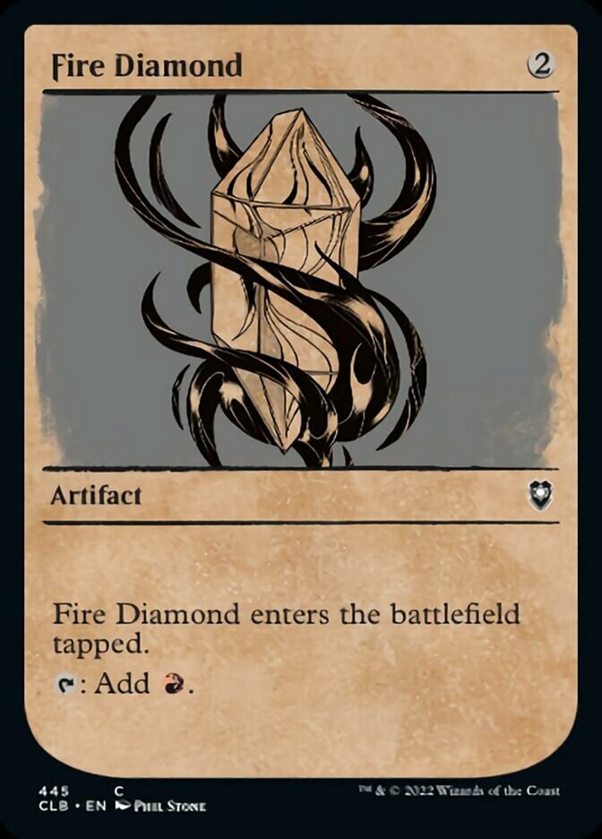 Fire Diamond (Showcase) [Commander Legends: Battle for Baldur's Gate] | Gamer Loot