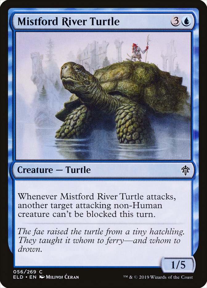 Mistford River Turtle [Throne of Eldraine] | Gamer Loot