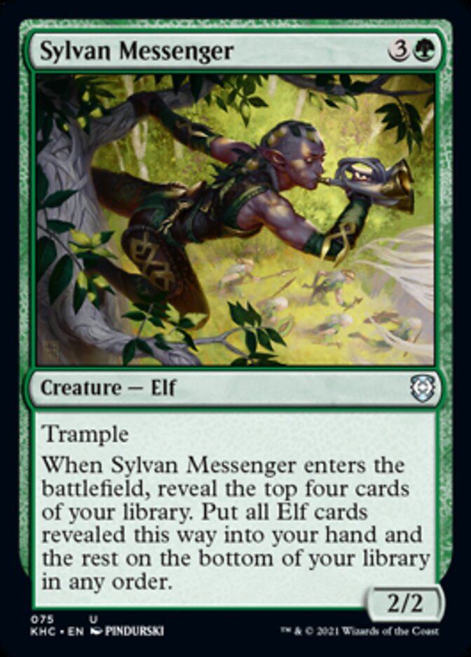 Sylvan Messenger [Kaldheim Commander] | Gamer Loot