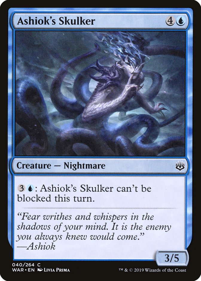 Ashiok's Skulker [War of the Spark] | Gamer Loot